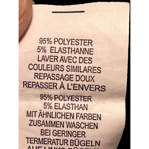 PrettyLittleThing Teal Tie Dye V Neck Tie Waist Rib Jumpsuit Size 12 - Picture 6 of 7